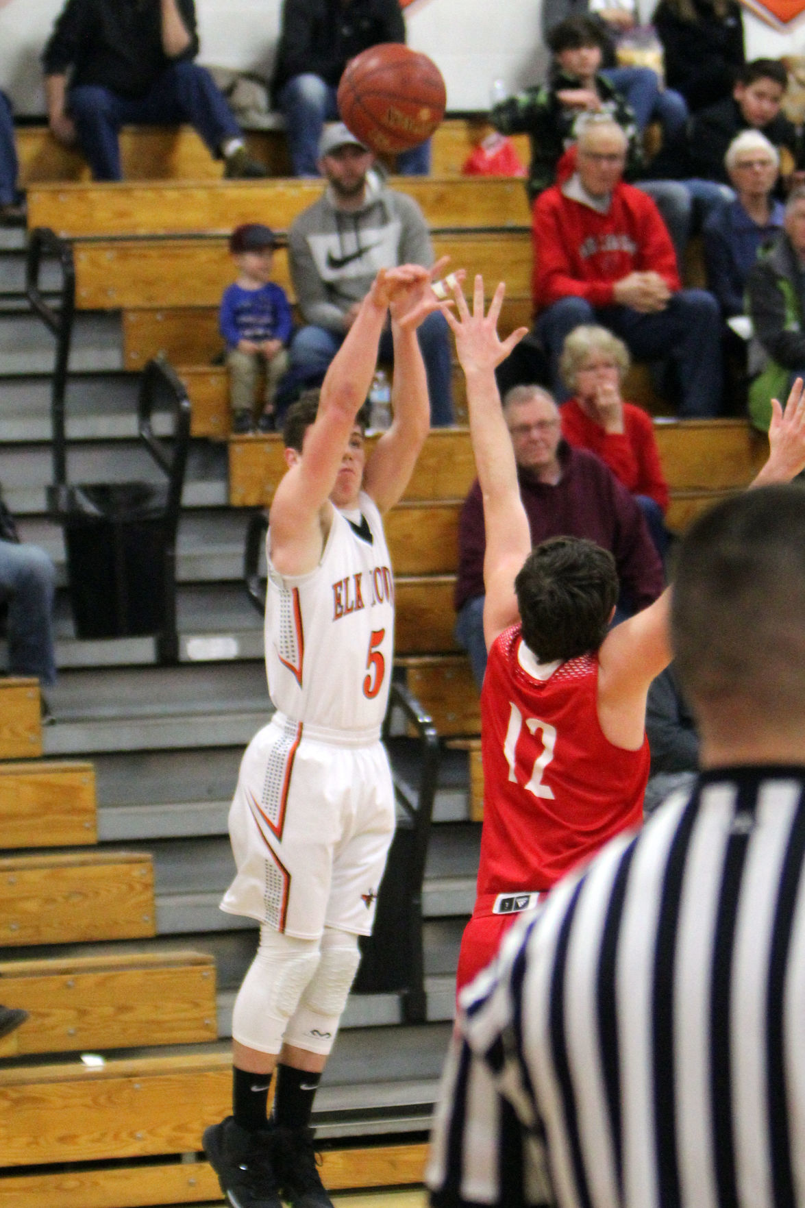 Colfax at Elk Mound boys basketball 1-30-20